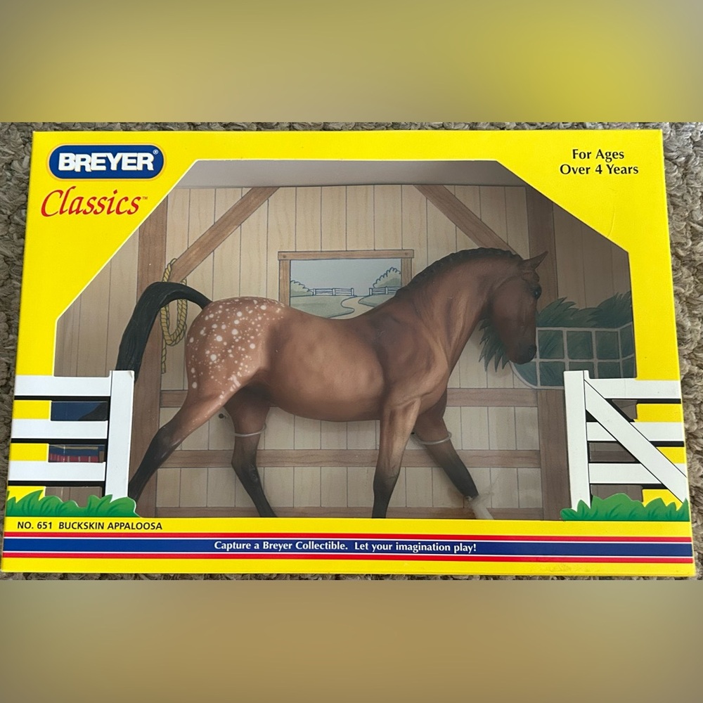 Breyer No. 651 Buckskin Appaloosa
